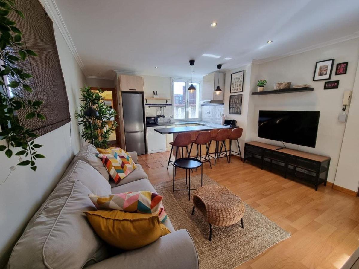 123A - A Un Paso De La Playa, Muy Luminoso Appartement Gijón Buitenkant foto